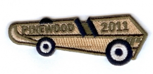 Pinewood 2011 Tan w/Iron-On Backing