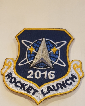 Rocket Launch 2012 Iron-On