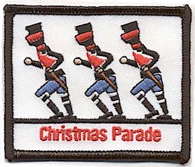 Christmas Parade Soldiers-Black Border