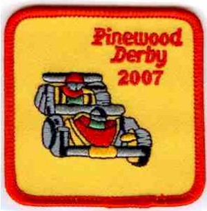 Pinewood Derby 2007 Iron-On