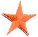 Orange Star Iron-on