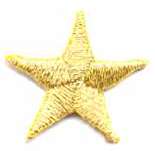 Gold Metallic Star Iron-on