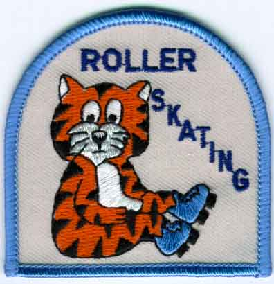 Tiger Wearing Roller Skates