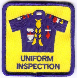 Blue Uniform Inspection 