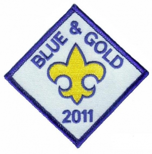Blue &amp; Gold 2011 Fleur-De-Lis Center