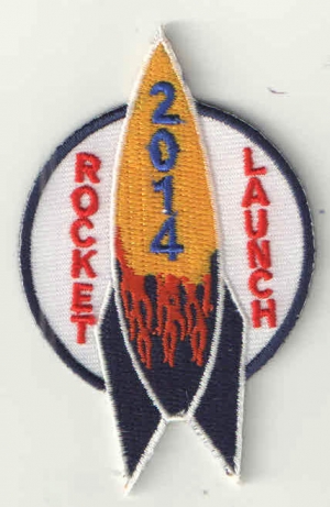 Rocket Launch 2014 (Iron-On)