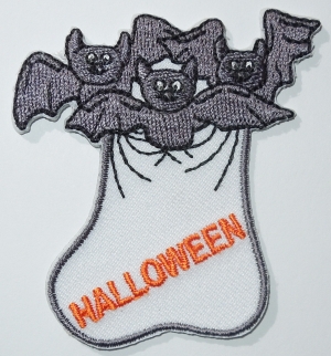 Halloween Bats/Bag No Year (Iron-On)