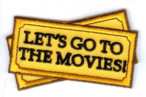 Let's Go To The Movies (Iron-On)