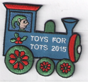 Toys for Tots Train  (Iron-On)
